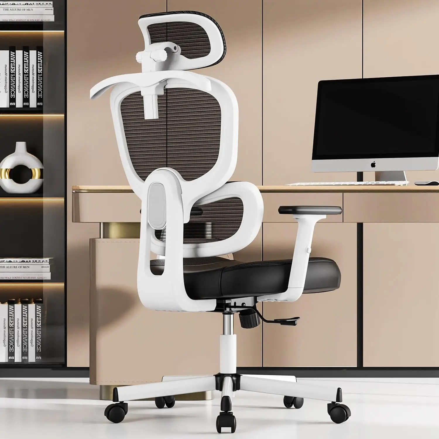 Office Chair, Ergonomic Desk Chair, High Ba Desk Chair, Big And Tall Reclining Comfy Home Office Chair With Lumbar Support
Office Chair, Ergonomic Desk Chair, High Ba Desk Chair, Big And Tall Reclining Comfy Home Office Chair With Lumbar Support