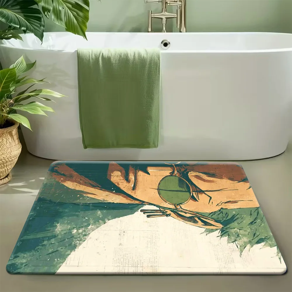 Аниме-коврик для ванной «Ван-Пис» с изображением Ророноа Зоро в винтажном ретро-стиле, нескользящий, впитывающий влагу, с изображением культового персонажа-пирата-самурая
Аниме-коврик для ванной «Ван-Пис» с изображением Ророноа Зоро в винтажном ретро-стиле, нескользящий, впитывающий влагу, с изображением культового персонажа-пирата-самурая