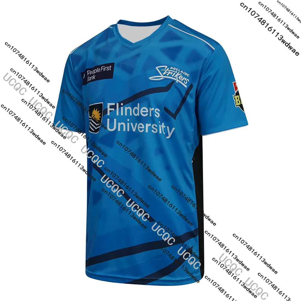 Новая тренировочная футболка для крикета T20 League (Австралия), 26/25, BBL, спортивная, мужская, для болельщиков, Adelaide Strikers, с 3D-печатью, быстросохнущая
Новая тренировочная футболка для крикета T20 League (Австралия), 26/25, BBL, спортивная, мужская, для болельщиков, Adelaide Strikers, с 3D-печатью, быстросохнущая