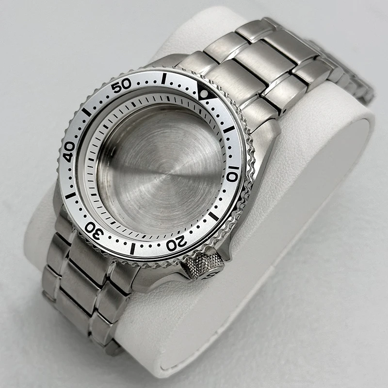 42mm NH35 Case and Strap Set SKX007 Watch case Fit For 7S26 NH35 NH36 Watch Case 28.5mm dial Sapphire crystal glass Case Set
42mm NH35 Case and Strap Set SKX007 Watch case Fit For 7S26 NH35 NH36 Watch Case 28.5mm dial Sapphire crystal glass Case Set