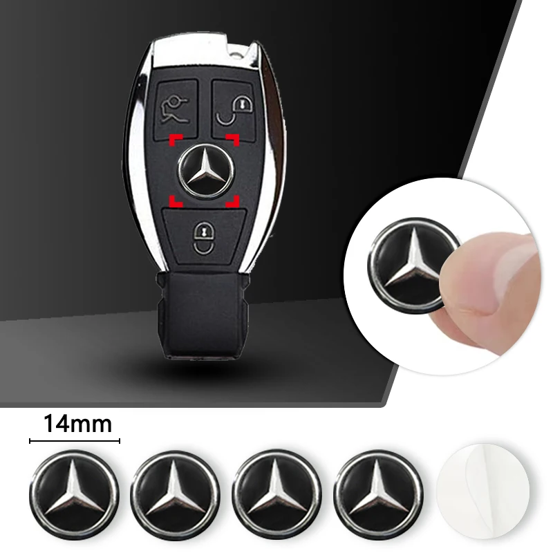 14mm For Mercedes Benz AMG W205 C300 W203 W206 W108 W124 W126 W140 W168 W169 Car Remote Key Stickers Emblem Decoration Decal
14mm For Mercedes Benz AMG W205 C300 W203 W206 W108 W124 W126 W140 W168 W169 Car Remote Key Stickers Emblem Decoration Decal