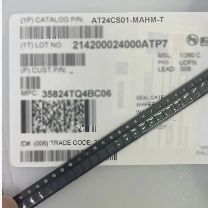 AT24CS01-MAHM-T 24CS01 (5pcs) BOM matching / one-stop chip purchase original
AT24CS01-MAHM-T 24CS01 (5pcs) BOM matching / one-stop chip purchase original