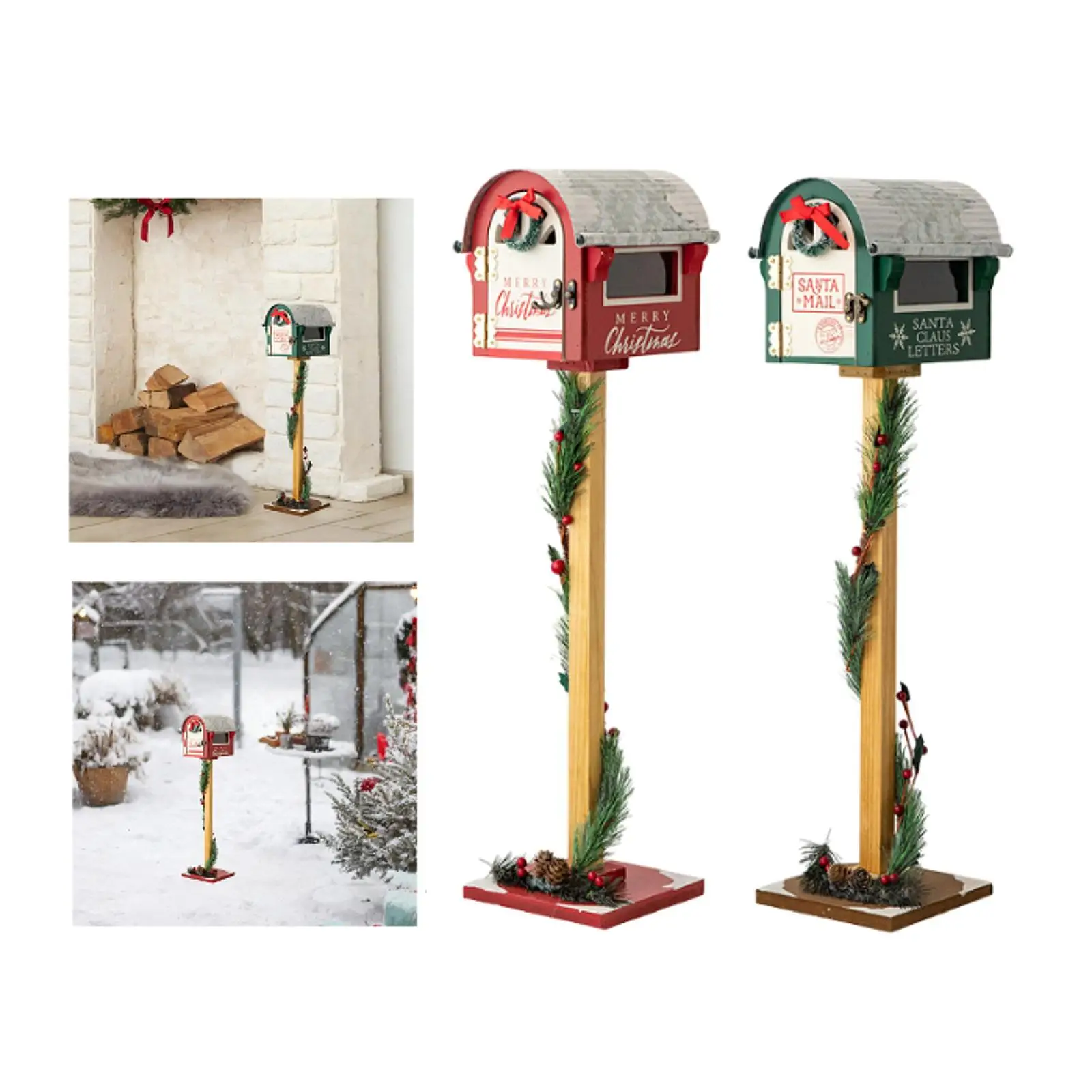 Рождественское украшение, почтовый ящик, рождественский декор, реквизит для фотосъемки, стойкий почтовый ящик
Рождественское украшение, почтовый ящик, рождественский декор, реквизит для фотосъемки, стойкий почтовый ящик