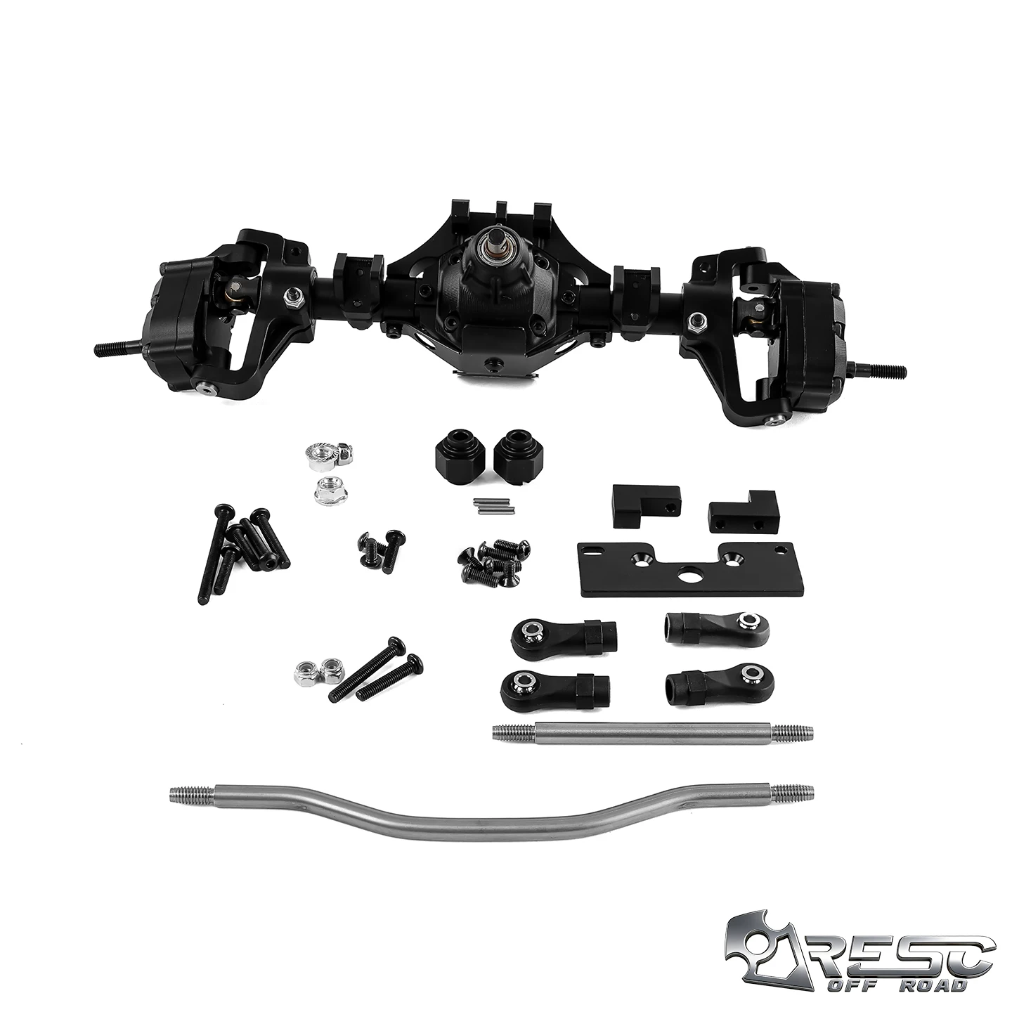 ARESC 1/10 scale crawler simulation metal original axle parts, front axle, DIY modification and upgrade.
ARESC 1/10 scale crawler simulation metal original axle parts, front axle, DIY modification and upgrade.