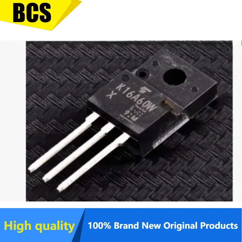 10/50PCS TK16A60W K16A60W TO-220F 15.8A/600V MOSFET, brand new and original.
10/50PCS TK16A60W K16A60W TO-220F 15.8A/600V MOSFET, brand new and original.