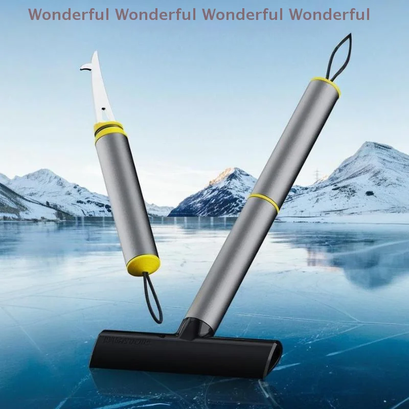 Vehicle Windshield Ice Scraper, Winter Car Snow Safe Removal Tool, TPU Glass Cleaning Auto Snow Shovel
Vehicle Windshield Ice Scraper, Winter Car Snow Safe Removal Tool, TPU Glass Cleaning Auto Snow Shovel