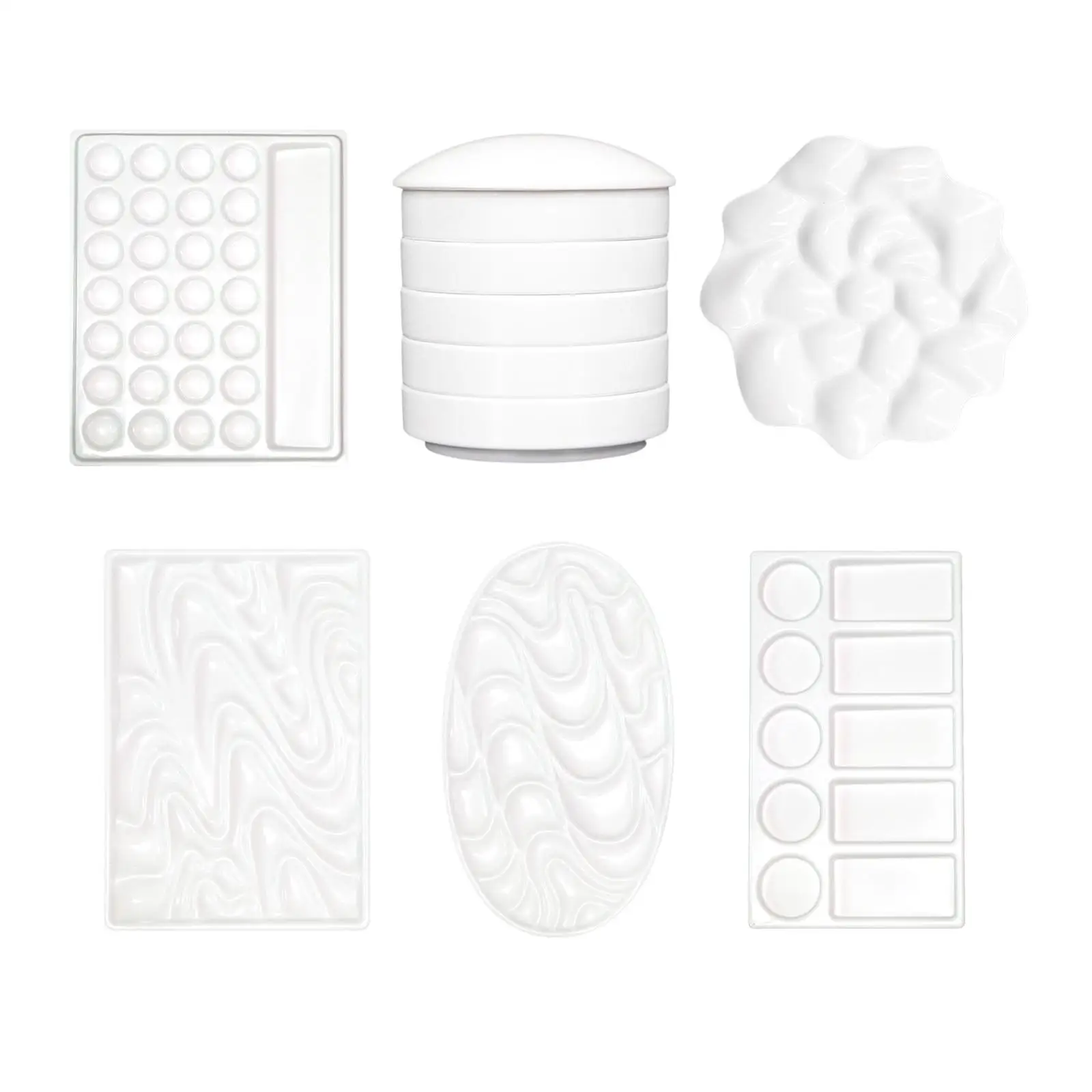 Paint Premium Artist Paint Tray Acrylic Mixing Painting White Plastic Paint Pallet Professional Painting Supplies
Paint Premium Artist Paint Tray Acrylic Mixing Painting White Plastic Paint Pallet Professional Painting Supplies