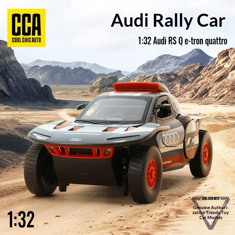 Модель автомобиля Audi RS Q E-Tron Quattro Rally Car, масштаб 1:32, из сплава, с амортизаторами на всех четырех колесах, для коллекционеров и демонстрации
Модель автомобиля Audi RS Q E-Tron Quattro Rally Car, масштаб 1:32, из сплава, с амортизаторами на всех четырех колесах, для коллекционеров и демонстрации