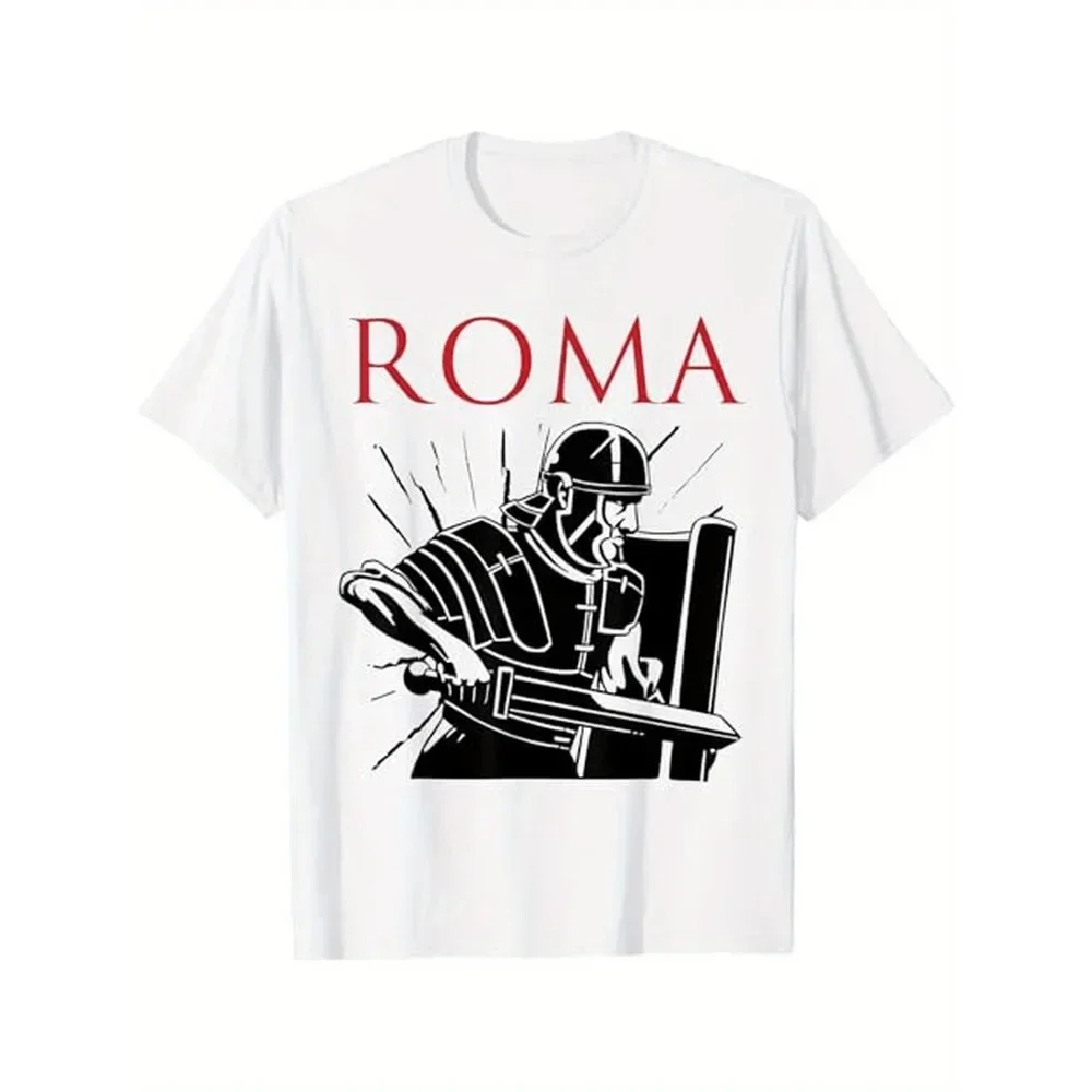 Roma, Rome Gladiator. T-Shirt 100% cotton short-sleeve T shirt Round Neck All Seasons Breathable Ready for man, Short Sleeve
Roma, Rome Gladiator. T-Shirt 100% cotton short-sleeve T shirt Round Neck All Seasons Breathable Ready for man, Short Sleeve