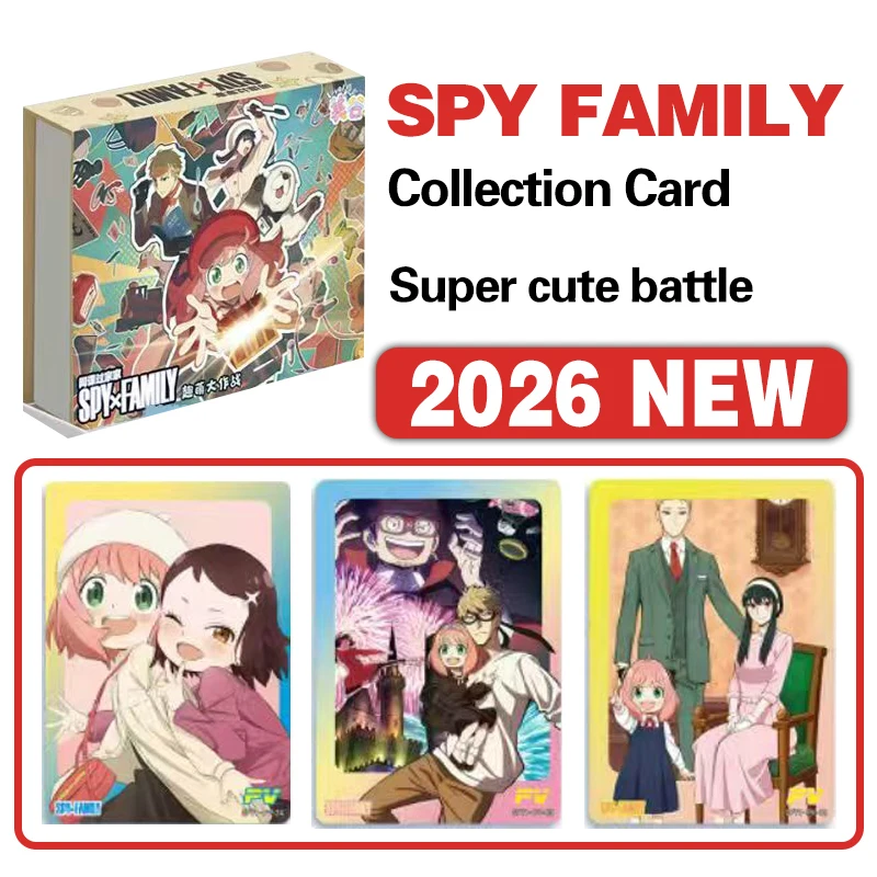 Original Anime SPY FAMILY Card Yor Forger Anya Forger Christmas Gift Rare Character Children's Toys Collection Card Game Card
Original Anime SPY FAMILY Card Yor Forger Anya Forger Christmas Gift Rare Character Children's Toys Collection Card Game Card