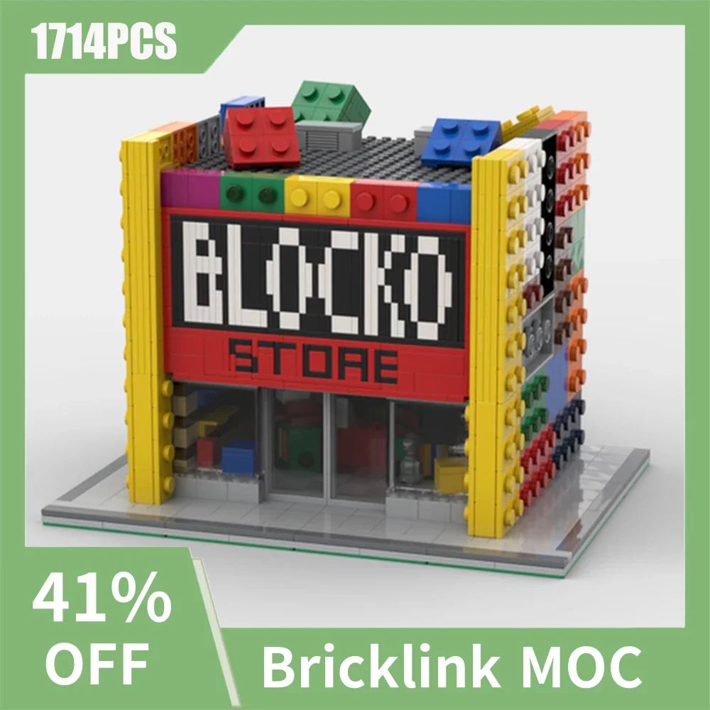NEW 1714PCS City Hot Selling Street View Moc Modular Springfield BLOCKO toy store creative ideas ChildrenToy birthdayGift Blocks
NEW 1714PCS City Hot Selling Street View Moc Modular Springfield BLOCKO toy store creative ideas ChildrenToy birthdayGift Blocks