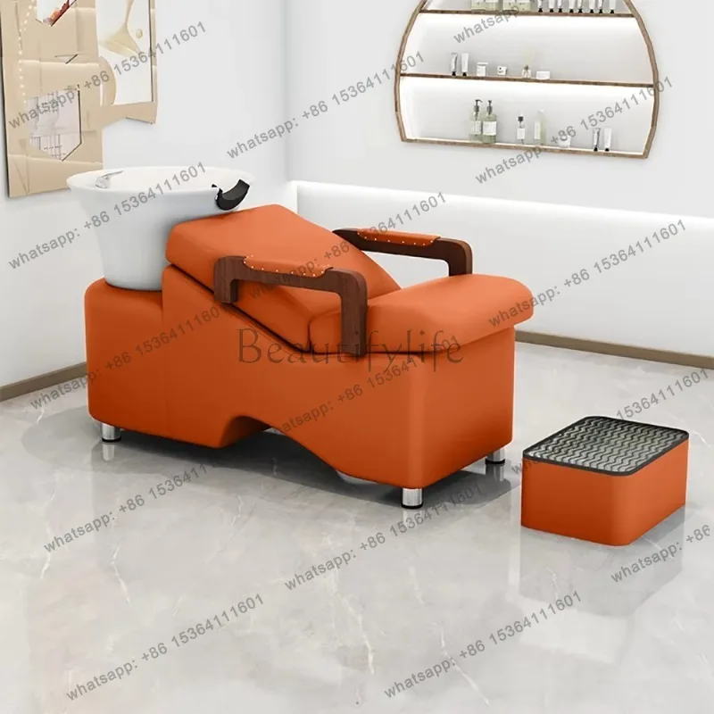 Trendy Fashion Hair Shampoo Bed Comfortable Lounge Portable Ergonomic Shampoo Bed Personalized Luxury Cadeira De Barbearia
Trendy Fashion Hair Shampoo Bed Comfortable Lounge Portable Ergonomic Shampoo Bed Personalized Luxury Cadeira De Barbearia