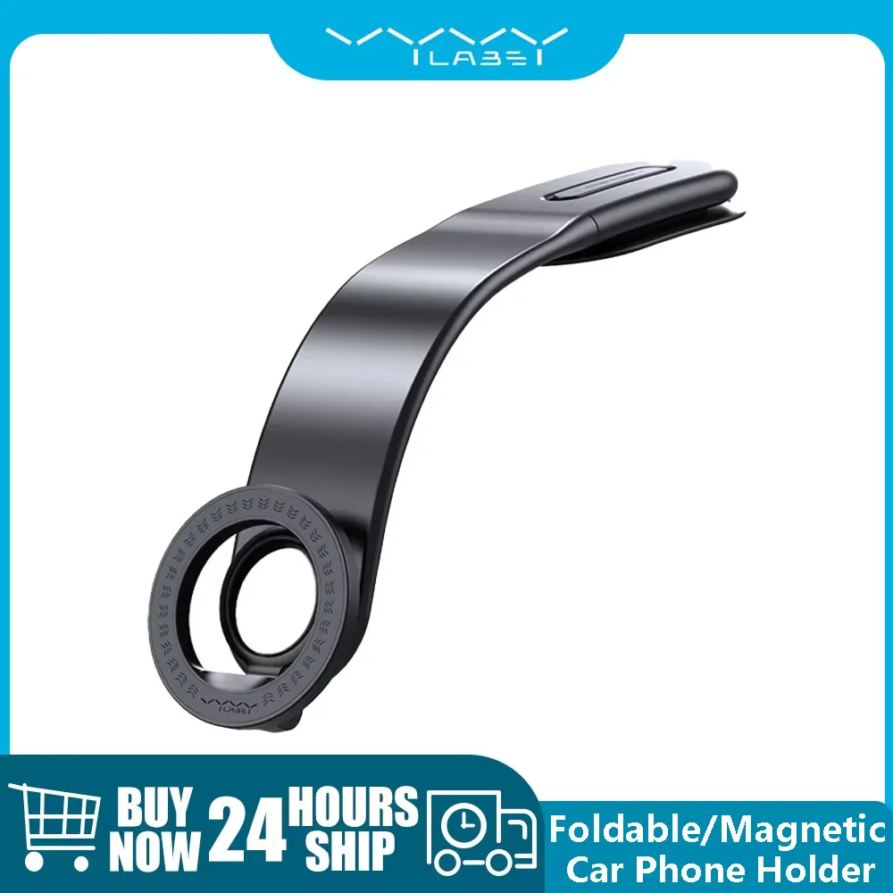 Магнитный автомобильный держатель для телефона Vyvylabs из алюминиевого сплава, складное крепление для телефона для iPhone 1314 15 16, центральная консоль Samsung на приборной панели 
Магнитный автомобильный держатель для телефона Vyvylabs из алюминиевого сплава, складное крепление для телефона для iPhone 1314 15 16, центральная консоль Samsung на приборной панели