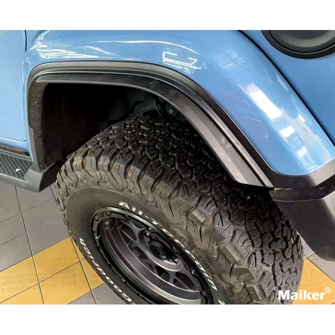 Original Low Fender Flares Extensions Trim With Rivet For Jeep Wrangler JL Accessories Maiker Manufacturer
Original Low Fender Flares Extensions Trim With Rivet For Jeep Wrangler JL Accessories Maiker Manufacturer