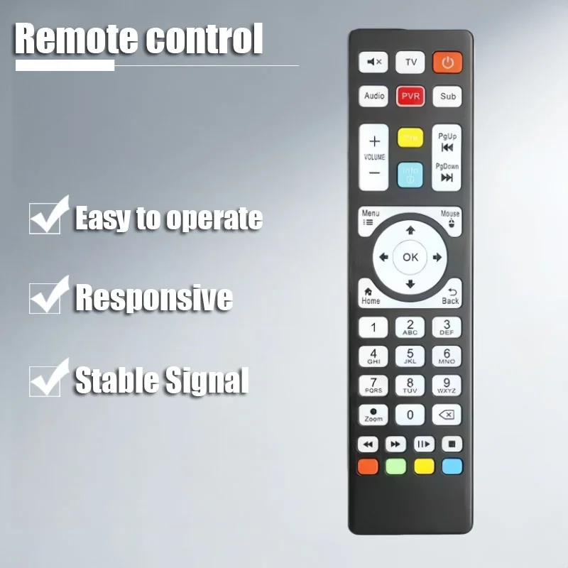 LY spot goods Remote control for Maxytec Infinity PRO 8K IPTV Receiver PVR Android Wif Stream Xtream 7.1 5G
LY spot goods Remote control for Maxytec Infinity PRO 8K IPTV Receiver PVR Android Wif Stream Xtream 7.1 5G