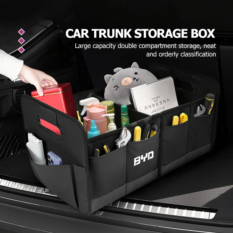 Universal Car Travel Organizer Box Auto Trunk Storage Bag For BYD For 3 Yuan F3 E6 F0 G3 I3 Plus Ea1 Song Max Tang
Universal Car Travel Organizer Box Auto Trunk Storage Bag For BYD For 3 Yuan F3 E6 F0 G3 I3 Plus Ea1 Song Max Tang
