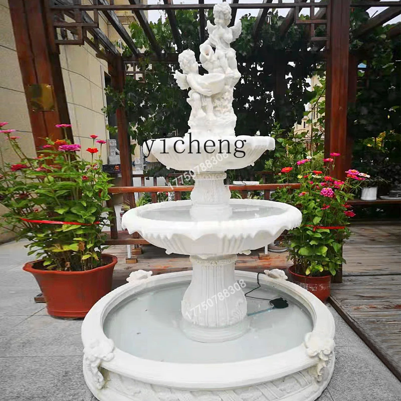 ZK sculpture outdoor angel fountain water landscape running water outdoor courtyard landscaping circulating water fountain
ZK sculpture outdoor angel fountain water landscape running water outdoor courtyard landscaping circulating water fountain