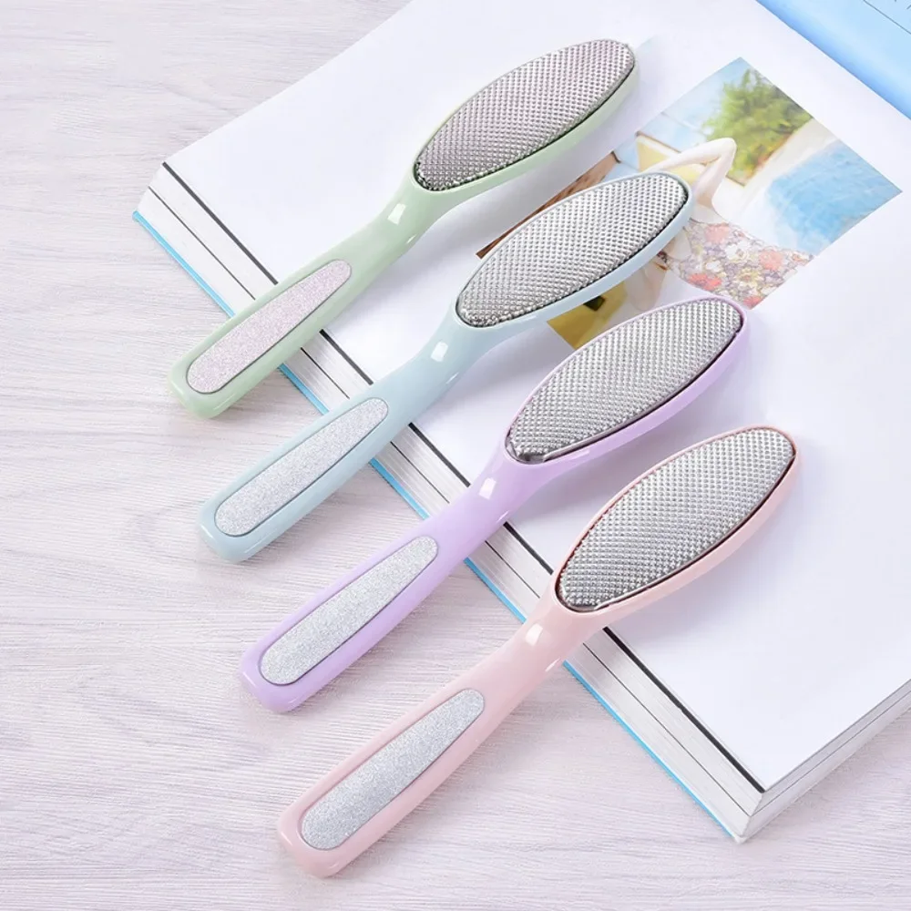 Double-headed Foot Grinder Stainless Steel Foot Rubbing Board Grindstone Feet Scrubbing Brush Dead Skin Foot Care Pedicure Tool
Double-headed Foot Grinder Stainless Steel Foot Rubbing Board Grindstone Feet Scrubbing Brush Dead Skin Foot Care Pedicure Tool