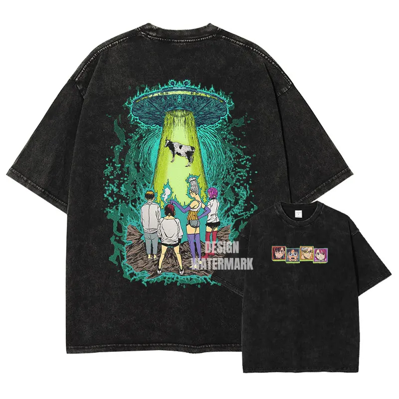 Bandai аниме футболки Dandadan большого размера винтажная потертая футболка Dan Da Dan Manga Ayase Momo Seiko топы футболки мужские 100% хлопок
Bandai аниме футболки Dandadan большого размера винтажная потертая футболка Dan Da Dan Manga Ayase Momo Seiko топы футболки мужские 100% хлопок