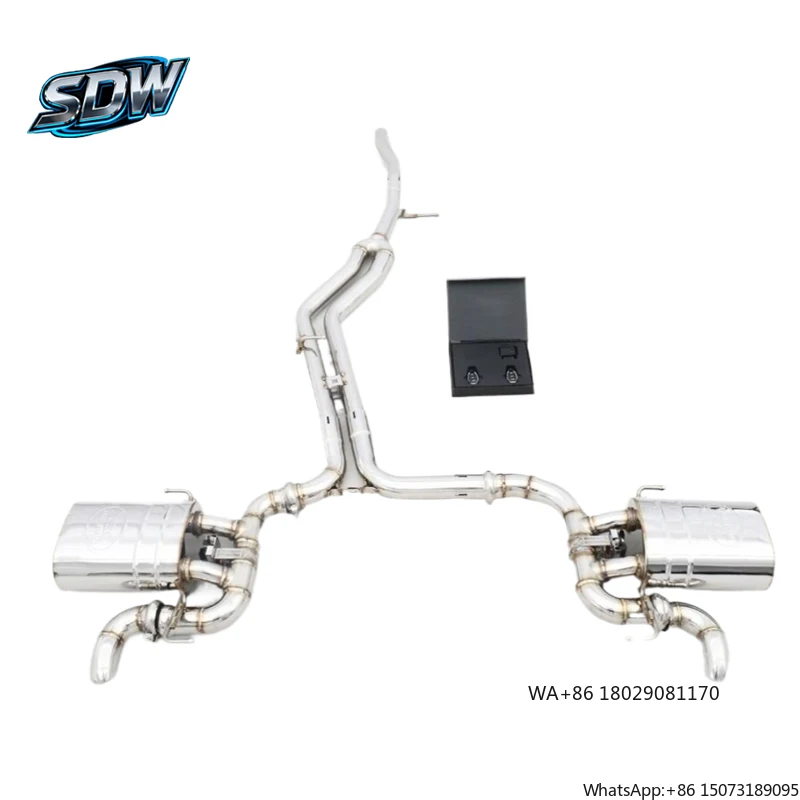 Выхлопная система Catback из нержавеющей стали с клапаном для моделей A3, A4, A5, S3, S5, RS3, RS5, Q5, Q7, TT, TTRS Turbo — высокопроизводительная выхлопная труба
Выхлопная система Catback из нержавеющей стали с клапаном для моделей A3, A4, A5, S3, S5, RS3, RS5, Q5, Q7, TT, TTRS Turbo — высокопроизводительная выхлопная труба