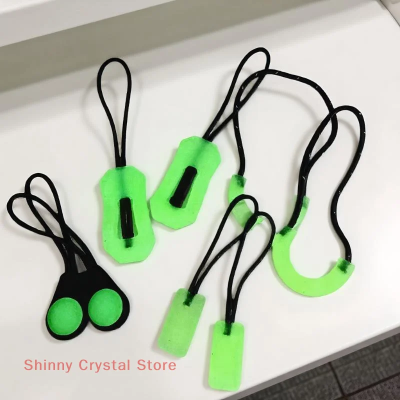 Zipper Head Repair Kits - Set of 10 Luminous Glow-in-the-Dark Slider Heads and Pull Ropes, Anti-lost
Zipper Head Repair Kits - Set of 10 Luminous Glow-in-the-Dark Slider Heads and Pull Ropes, Anti-lost