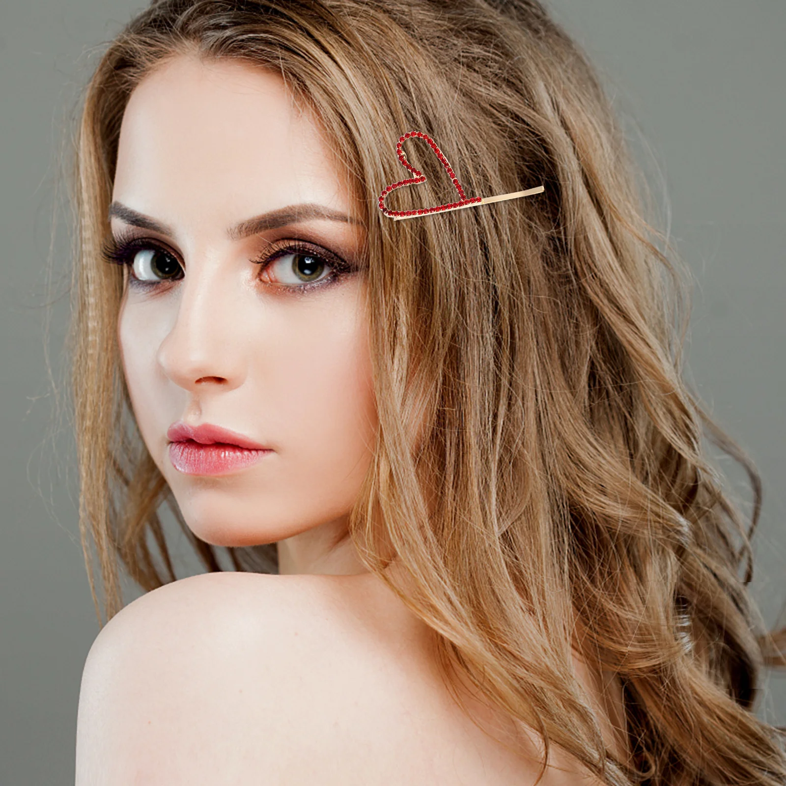 2Pcs Heart Shape Rhinestone Hair Clips Delicate Alloy Hairpins Fashion Hair Accessories for Girls Women Trendy Barrette Set
2Pcs Heart Shape Rhinestone Hair Clips Delicate Alloy Hairpins Fashion Hair Accessories for Girls Women Trendy Barrette Set