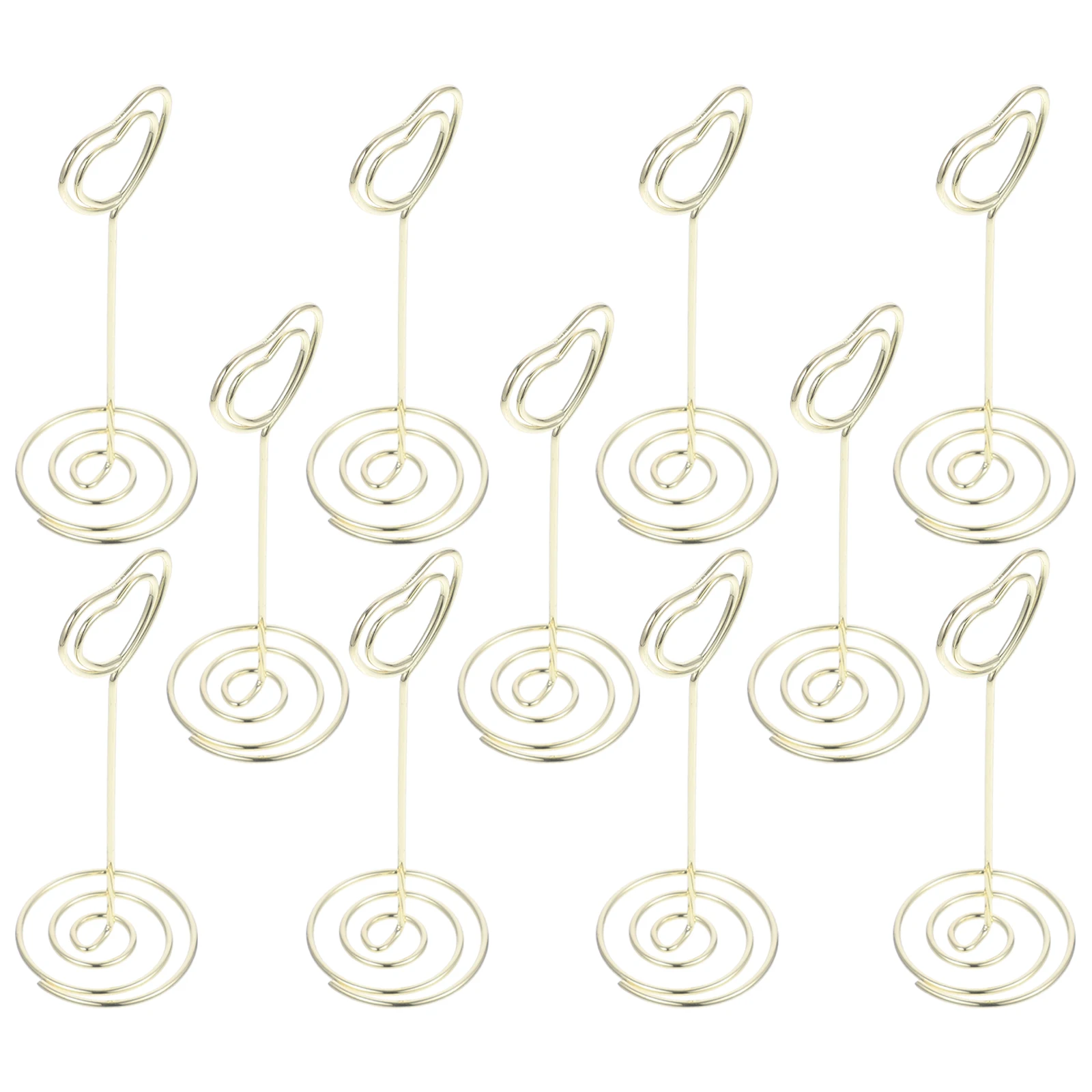 24pcs Heart Shaped Metal Photo Clips for Wedding Home Office Table Number Holders Menu Name Card Display Photos
24pcs Heart Shaped Metal Photo Clips for Wedding Home Office Table Number Holders Menu Name Card Display Photos