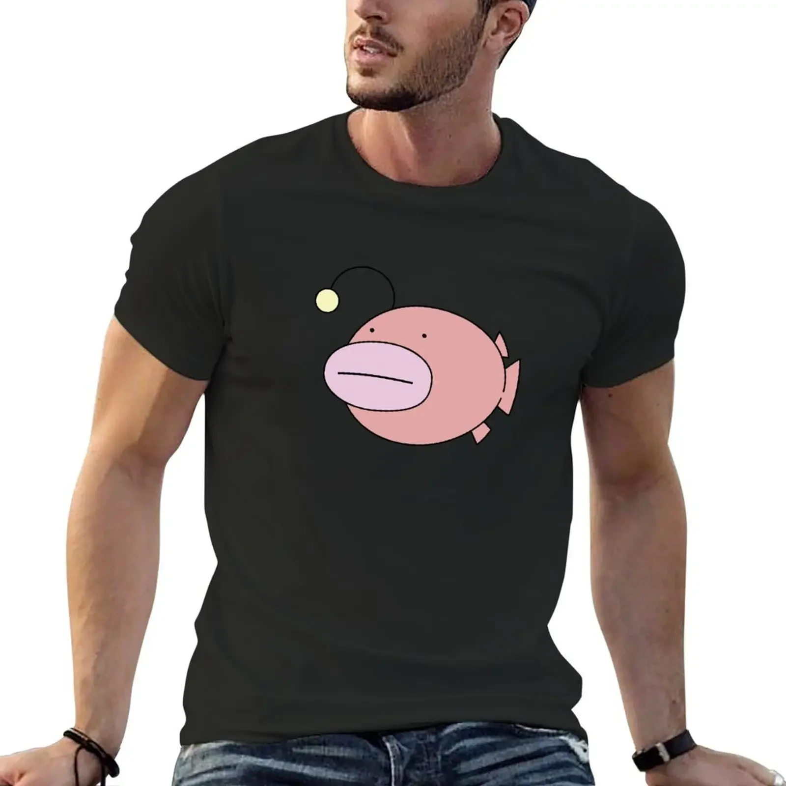 Girls und Panzer - Anglerfish T-Shirt quick drying summer top slim fit t shirts for men
Girls und Panzer - Anglerfish T-Shirt quick drying summer top slim fit t shirts for men