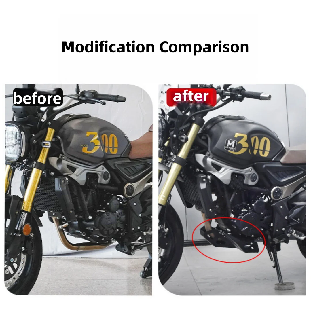 For Wuji 300AC engine protection board lower fairing stainless steel decorative cover accessories
For Wuji 300AC engine protection board lower fairing stainless steel decorative cover accessories