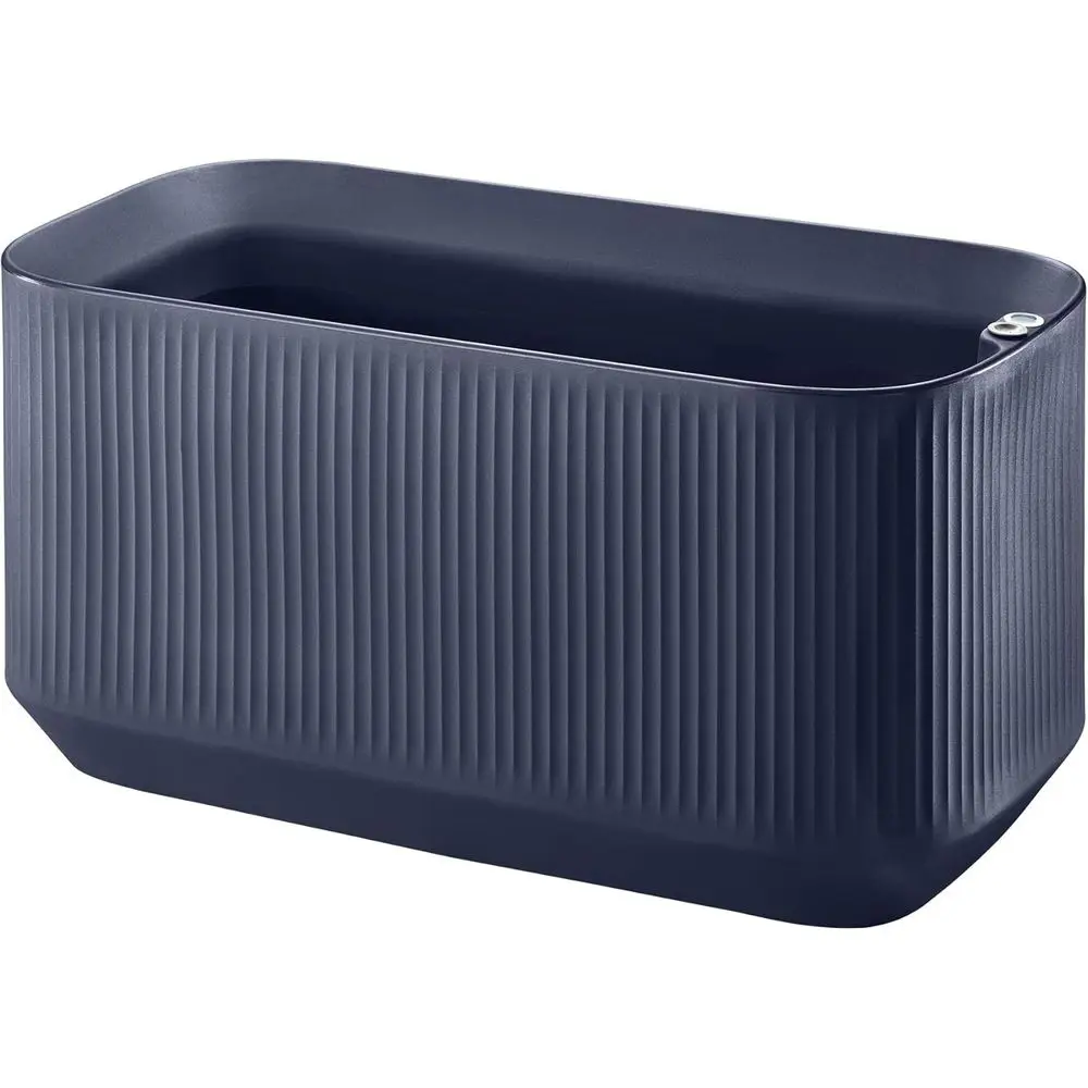 Large Self-Watering Planter Box with Water Level Indicator, Suitable for Deck or Outdoor Plants - 40x20x20H (Blue)
Large Self-Watering Planter Box with Water Level Indicator, Suitable for Deck or Outdoor Plants - 40x20x20H (Blue)