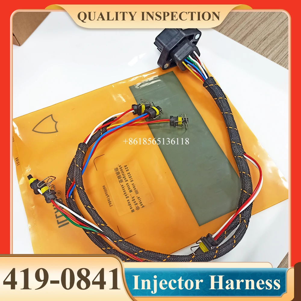 E330D E336D C9 Engine Spare Parts 4190841 Injector Wiring Harness 419-0841
E330D E336D C9 Engine Spare Parts 4190841 Injector Wiring Harness 419-0841
