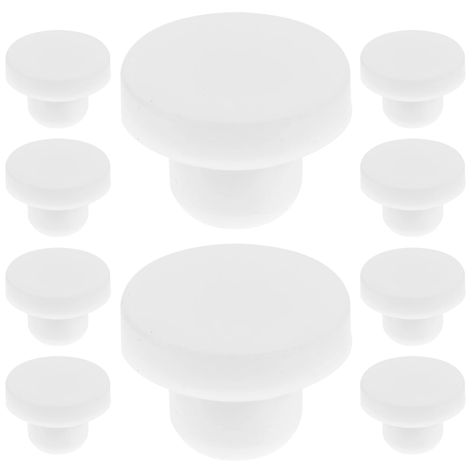 10pcs Silicone Stopper Replacement Reusable Seal Plugs Freshness Keeper Condiment Jar Salt Shaker Sealer Solid for Vase
10pcs Silicone Stopper Replacement Reusable Seal Plugs Freshness Keeper Condiment Jar Salt Shaker Sealer Solid for Vase
