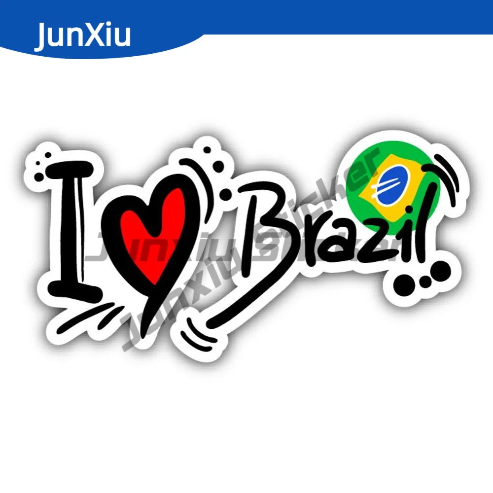 I Love Brazil Slogan Creative Pvc Decoration Sticker For Bumper Car Body Guitar Windows Sports Racing Exterior Decor Decal Campi
I Love Brazil Slogan Creative Pvc Decoration Sticker For Bumper Car Body Guitar Windows Sports Racing Exterior Decor Decal Campi