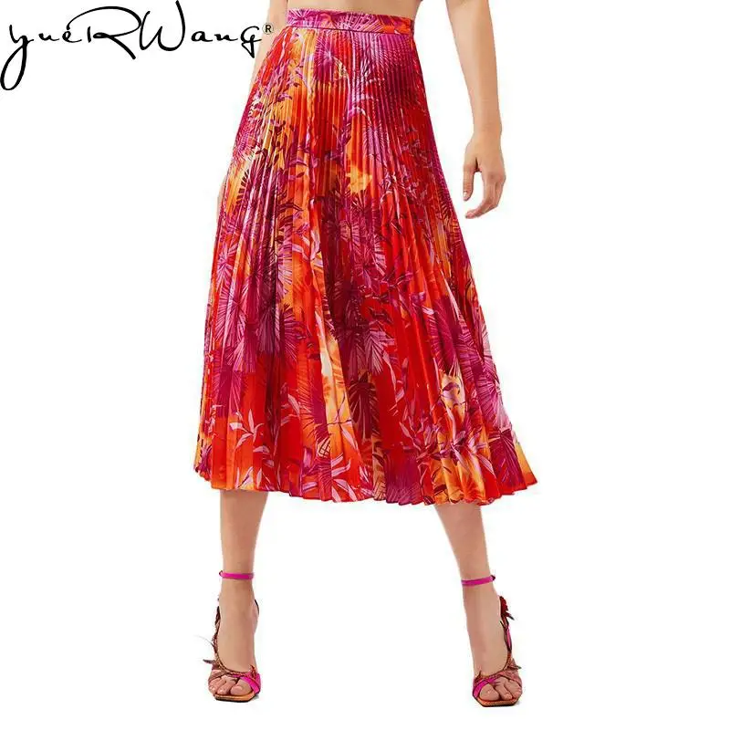 yuerwang Women Skirt 2022 Autumn Winter High Waist Pleated Skirt Printing Vintage All Match Loose Long A-line Skirts Fashionable
yuerwang Women Skirt 2022 Autumn Winter High Waist Pleated Skirt Printing Vintage All Match Loose Long A-line Skirts Fashionable