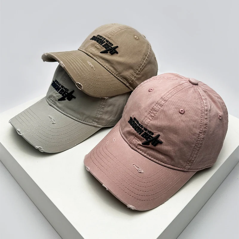 New Men Women Street Broken Style Embroidered Letters Baseball Hats Versatile Breathable Sunshade Personal Snapback Caps Fashion
New Men Women Street Broken Style Embroidered Letters Baseball Hats Versatile Breathable Sunshade Personal Snapback Caps Fashion