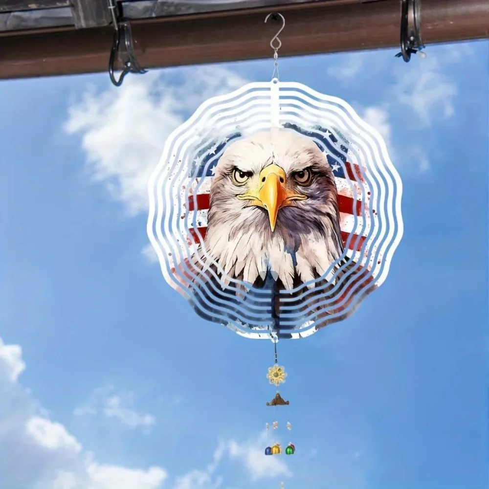 Patriot Garden Eagle Wind Spinner 360 Rotating Metal Outdoor Decor Yard Art Patio Ornament
Patriot Garden Eagle Wind Spinner 360 Rotating Metal Outdoor Decor Yard Art Patio Ornament