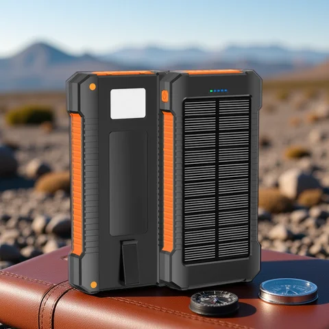 Xiaomi 50000mAh Large-capacity Portable Outdoor Power Bank Waterproof Solar Charging Emergency Power Bank For Iphone Samsung