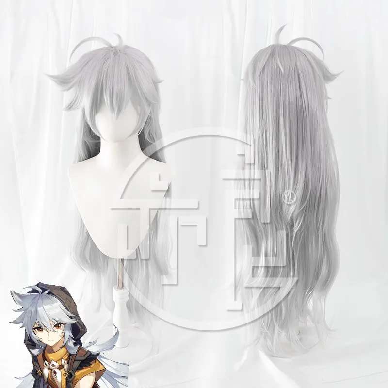 Аниме Genshin Impact Razor Cos, парик для косплея, реквизит для Хэллоуина, карнавала, синтетические волосы, термостойкое волокно + шапочка для парика
Аниме Genshin Impact Razor Cos, парик для косплея, реквизит для Хэллоуина, карнавала, синтетические волосы, термостойкое волокно + шапочка для парика