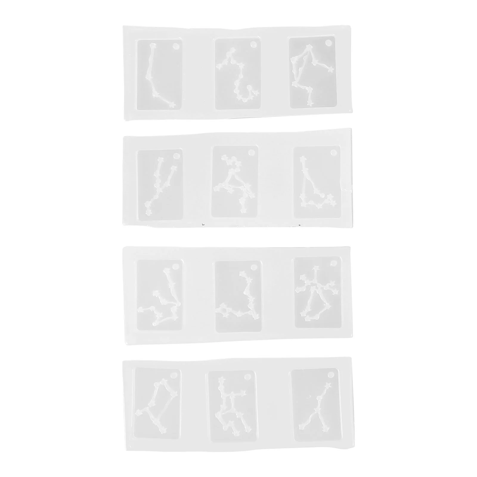 4 Pcs Zodiac Mold DIY Molds Pendant Handicraft Silicone Making Silica Gel Necklace
4 Pcs Zodiac Mold DIY Molds Pendant Handicraft Silicone Making Silica Gel Necklace