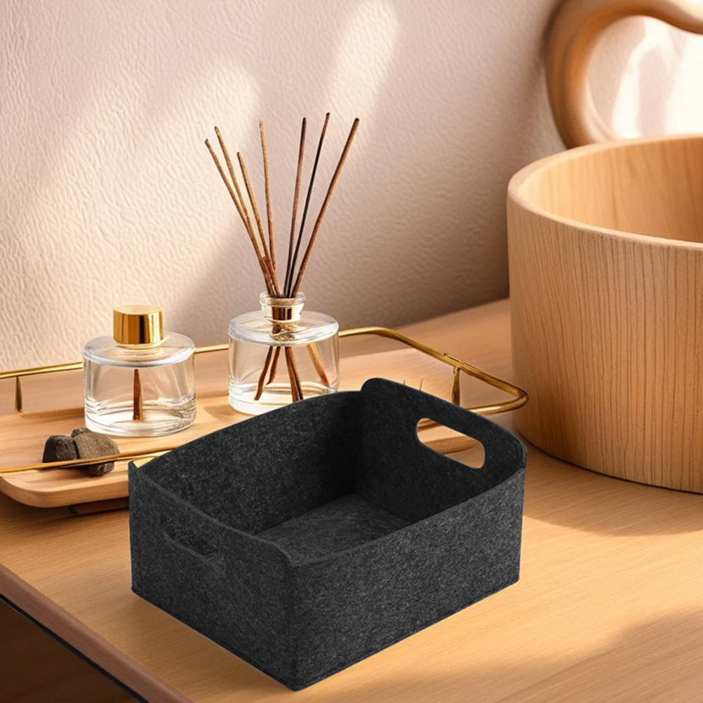 4 Pcs Storage Basket Large Capacity Felt Organizer Soft Material Bathroom Fabric Bins Closet Toy Containers
4 Pcs Storage Basket Large Capacity Felt Organizer Soft Material Bathroom Fabric Bins Closet Toy Containers