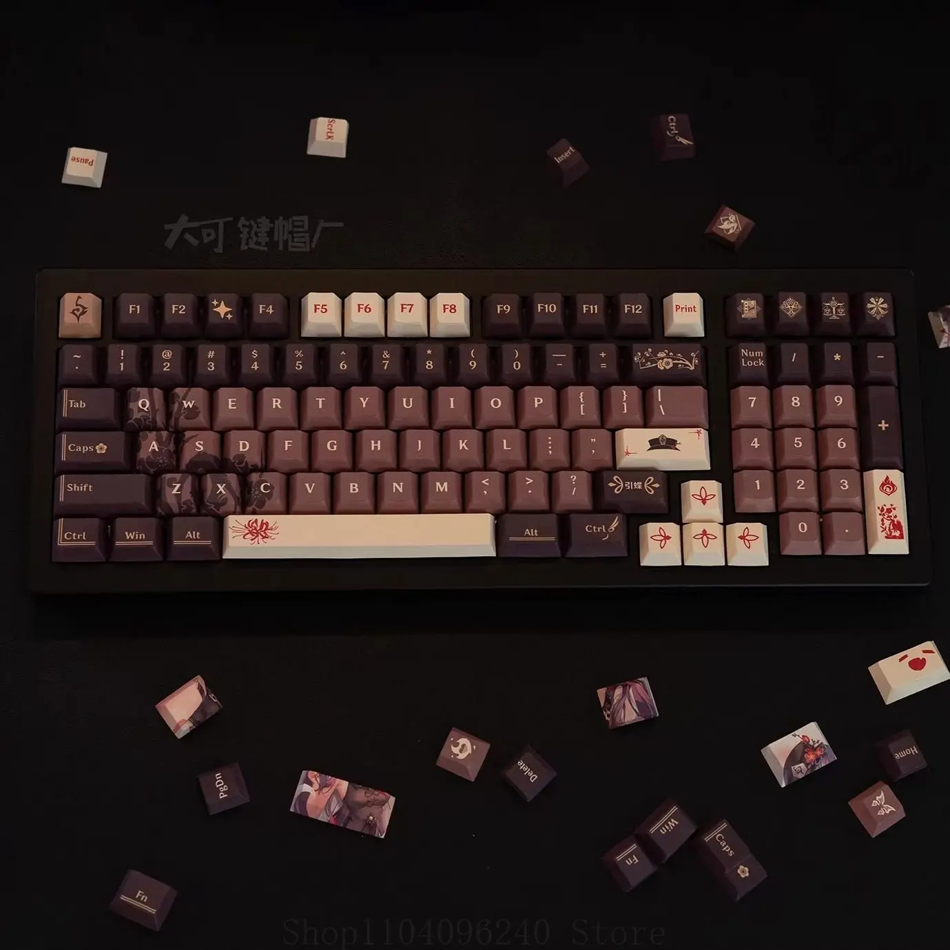 Genshin Impact Hu Tao Anime Keycaps Key Cherry Profile Pbt Thermal Sublimation Mechanical Keyboard Anime Keycaps keyboard
Genshin Impact Hu Tao Anime Keycaps Key Cherry Profile Pbt Thermal Sublimation Mechanical Keyboard Anime Keycaps keyboard