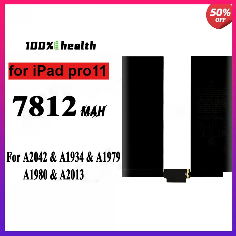 Battery pro11 1st 2018 pro11 2nd 2020 For iPad Pro 11 2018 A1980 A2013 A1934 A1979 A2042 2020 A2228 A2230 A2231 2rd 2th Bateria
Battery pro11 1st 2018 pro11 2nd 2020 For iPad Pro 11 2018 A1980 A2013 A1934 A1979 A2042 2020 A2228 A2230 A2231 2rd 2th Bateria