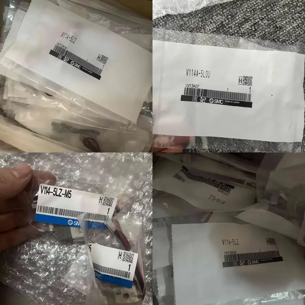 SMC Original Port Solenoid Valve Direct Operated SLarge Flow Type Base Mounted V114A-5LU-M5 Direct-acting Valve
SMC Original Port Solenoid Valve Direct Operated SLarge Flow Type Base Mounted V114A-5LU-M5 Direct-acting Valve