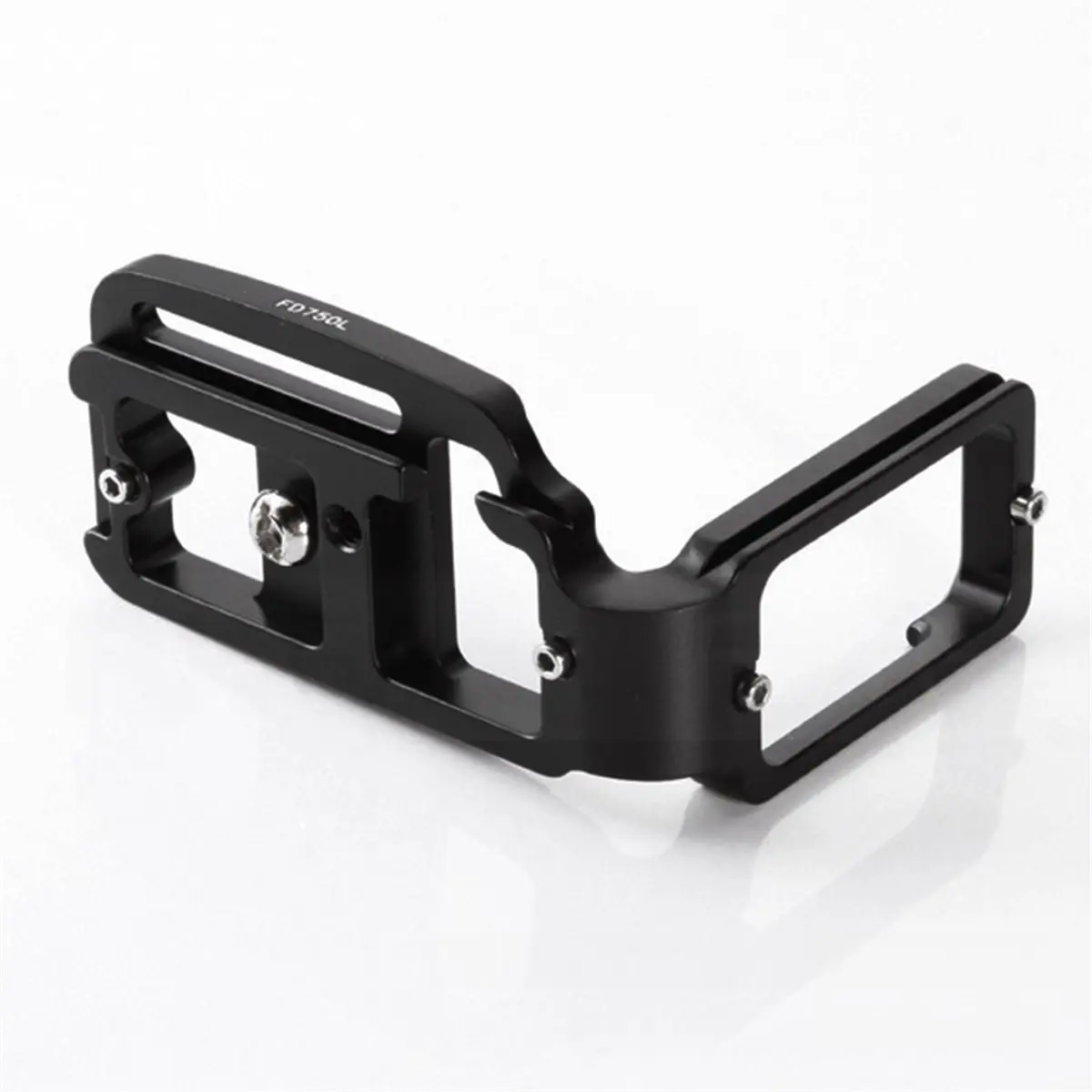 Быстросъемный кронштейн L-образной пластины для вертикальной ручки камеры из алюминиевого сплава D750. Улучшенная стабильность и портативность.
Быстросъемный кронштейн L-образной пластины для вертикальной ручки камеры из алюминиевого сплава D750. Улучшенная стабильность и портативность.