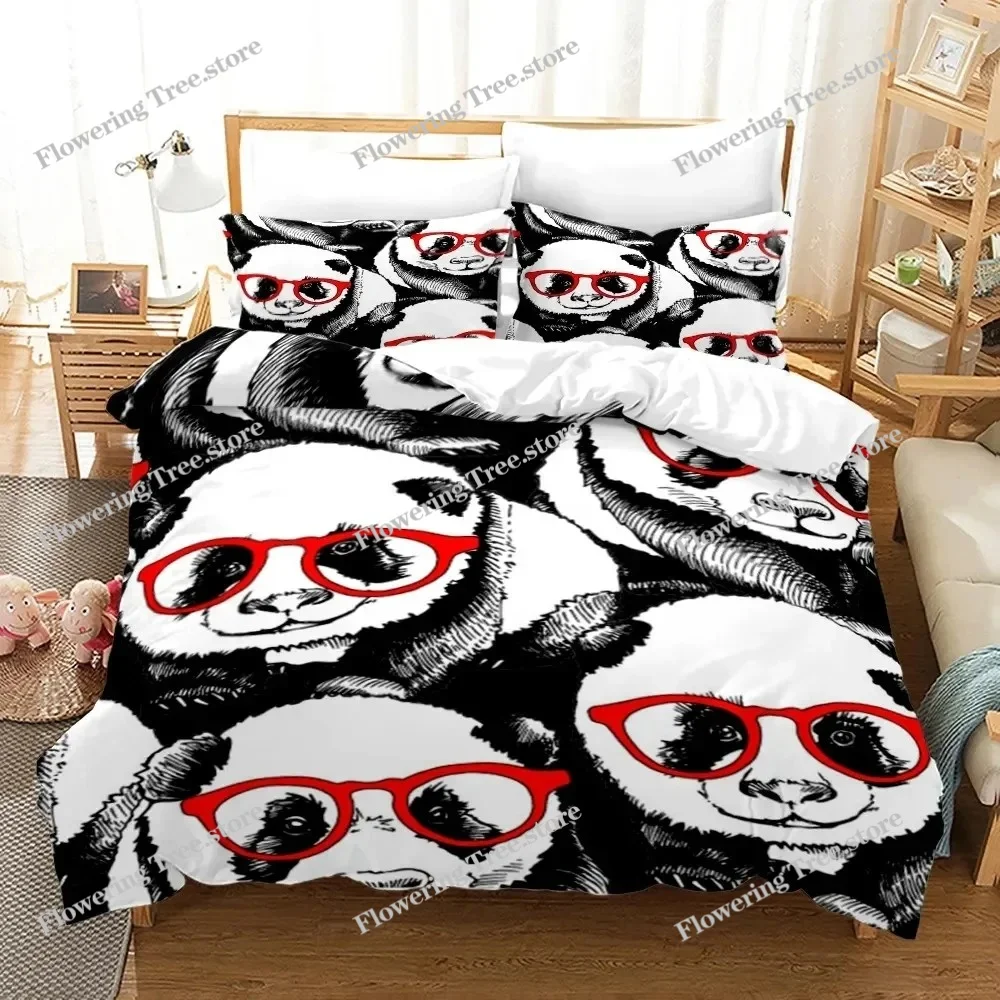 Panda Bear Bedding Sets Animal Duvet Cover Twin Full Single Size and Pillowcase Home Textile 3D Print Bedclothes for Kids Child
Panda Bear Bedding Sets Animal Duvet Cover Twin Full Single Size and Pillowcase Home Textile 3D Print Bedclothes for Kids Child