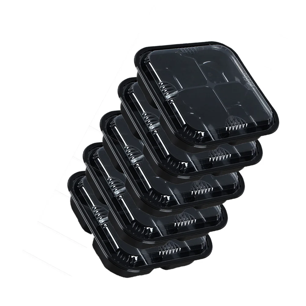 10Pcs 4-Grid Portable Fruit Storage Case Sturdy Soak-Proof Food Containers for Salads Vegetables Nuts Takeout Parties
10Pcs 4-Grid Portable Fruit Storage Case Sturdy Soak-Proof Food Containers for Salads Vegetables Nuts Takeout Parties