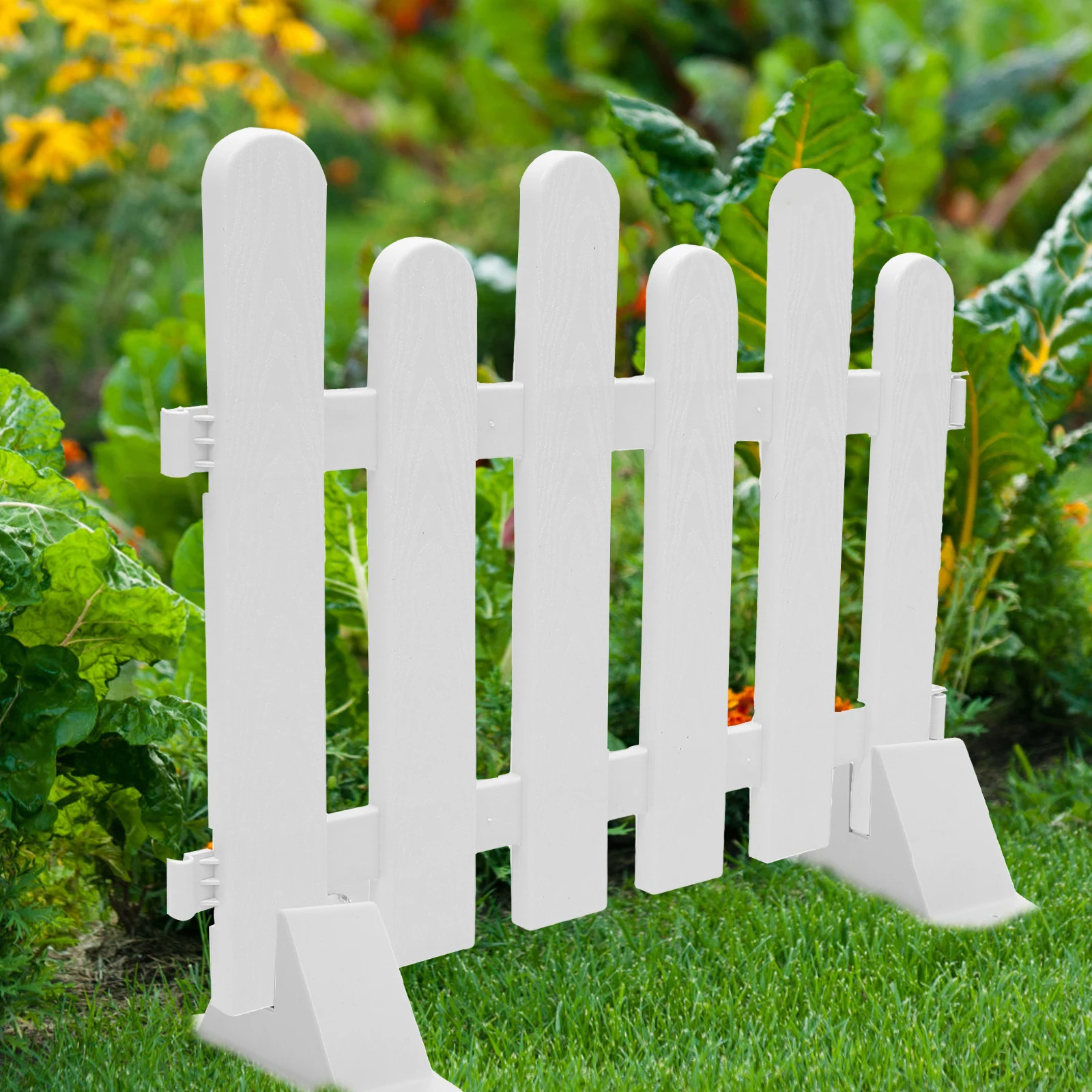 2pcs White Fence Picket Yard Stand Small Plastic Base Outdoor Campus Borders Garden Supplies Fence Support Base Kit
2pcs White Fence Picket Yard Stand Small Plastic Base Outdoor Campus Borders Garden Supplies Fence Support Base Kit