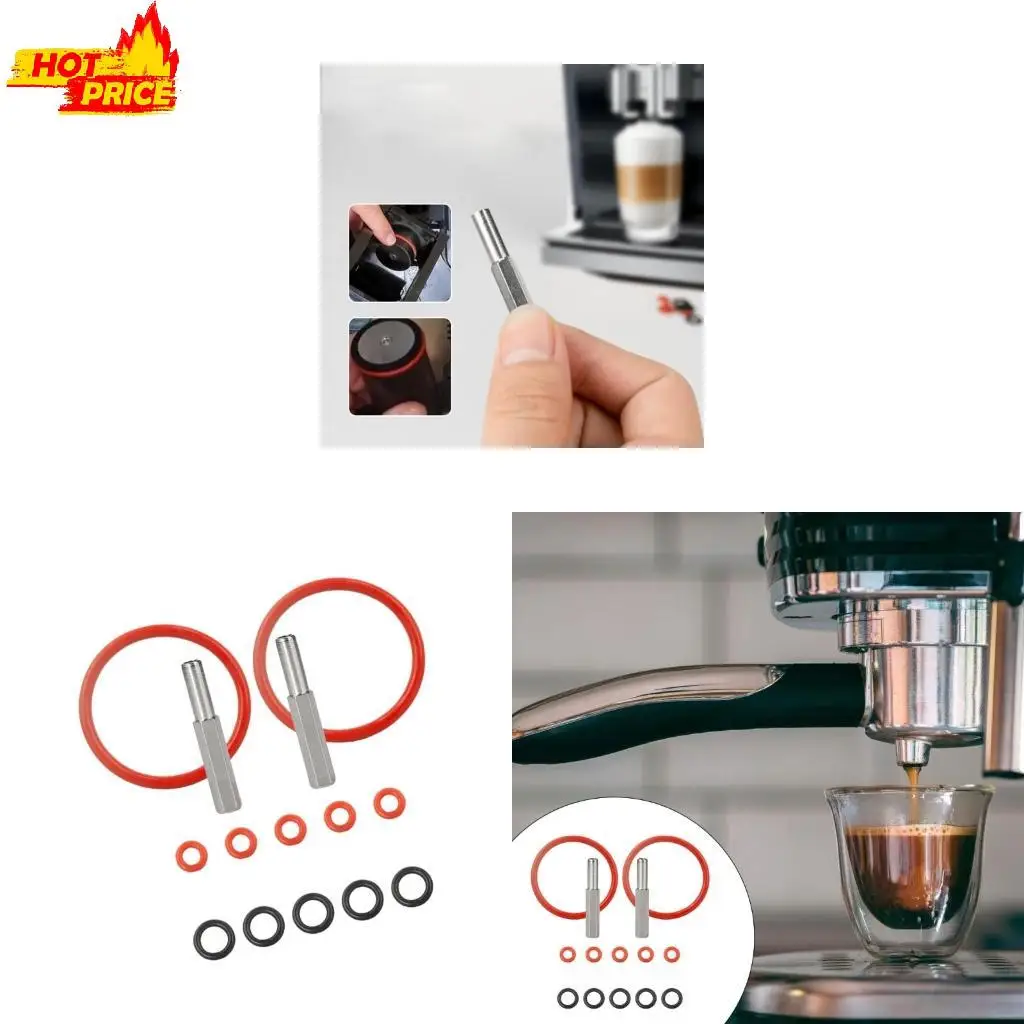 Essential Coffee Maker Repair Set Silicone Seals Set Coffee Shop Equipment Maintenance Set Kitchen Appliance Spare Part
Essential Coffee Maker Repair Set Silicone Seals Set Coffee Shop Equipment Maintenance Set Kitchen Appliance Spare Part