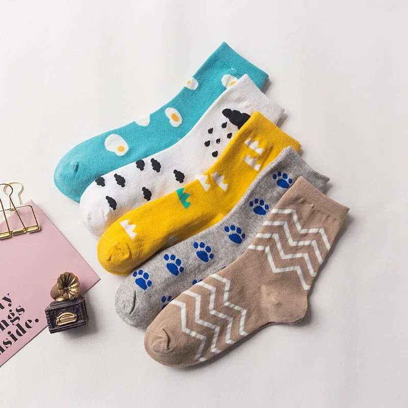 Women's Socks Winter New Women's Mid Length Sock Sports Breathable Sockss Personalized Cartoon Pattern Women's Cotton Socks
Women's Socks Winter New Women's Mid Length Sock Sports Breathable Sockss Personalized Cartoon Pattern Women's Cotton Socks