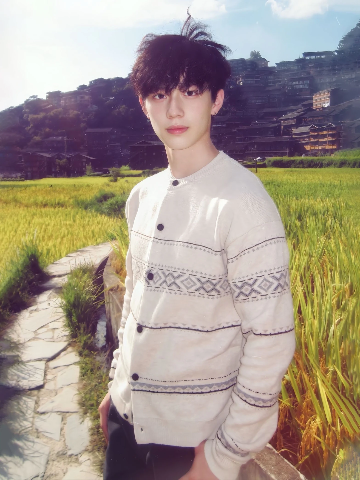 Мужской вязаный свитер Feilao Island с высококачественной текстурой, в стиле casual, для колледжа, с открытым воротником...
Мужской вязаный свитер Feilao Island с высококачественной текстурой, в стиле casual, для колледжа, с открытым воротником...